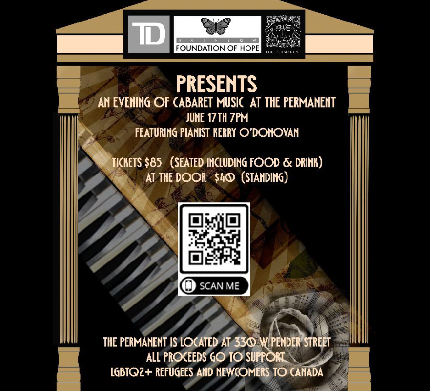 June 17th Cabaret Piano Night by Foundation of Hope